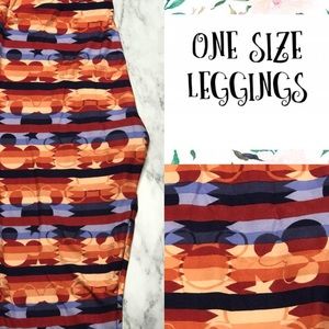 LuLaRoe Disney Princess Collection OS Leggings